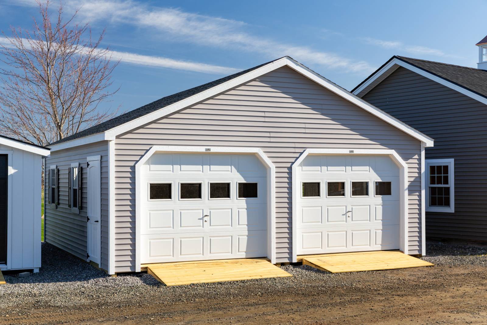 24' x 24' Classic Vintage Garage Shown with Options