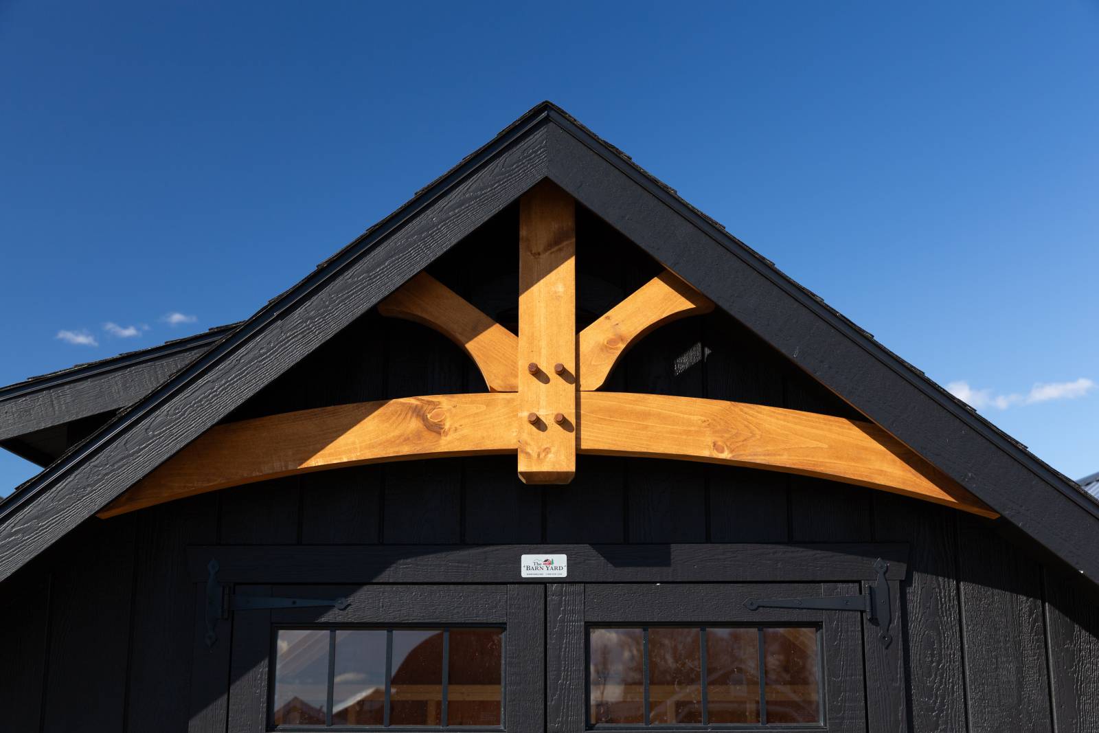 Arched Timber Frame Accent Truss