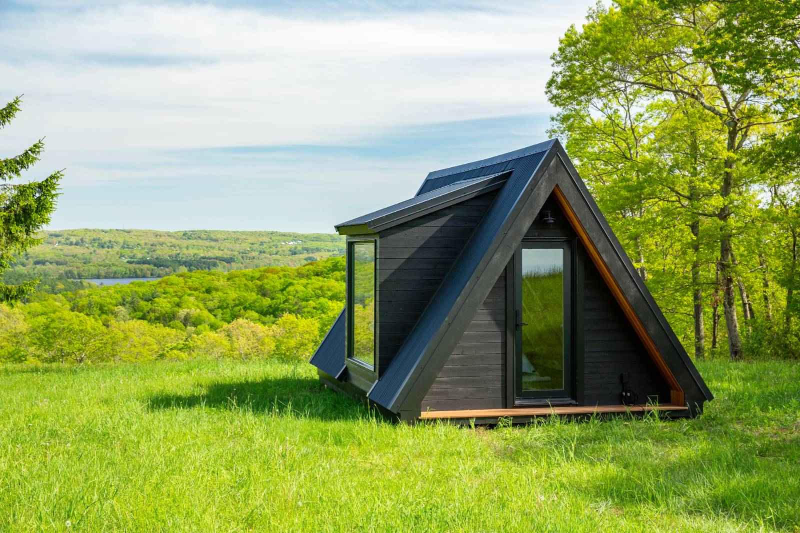 12' x 18' A-Frame Cabin, Ellington, CT