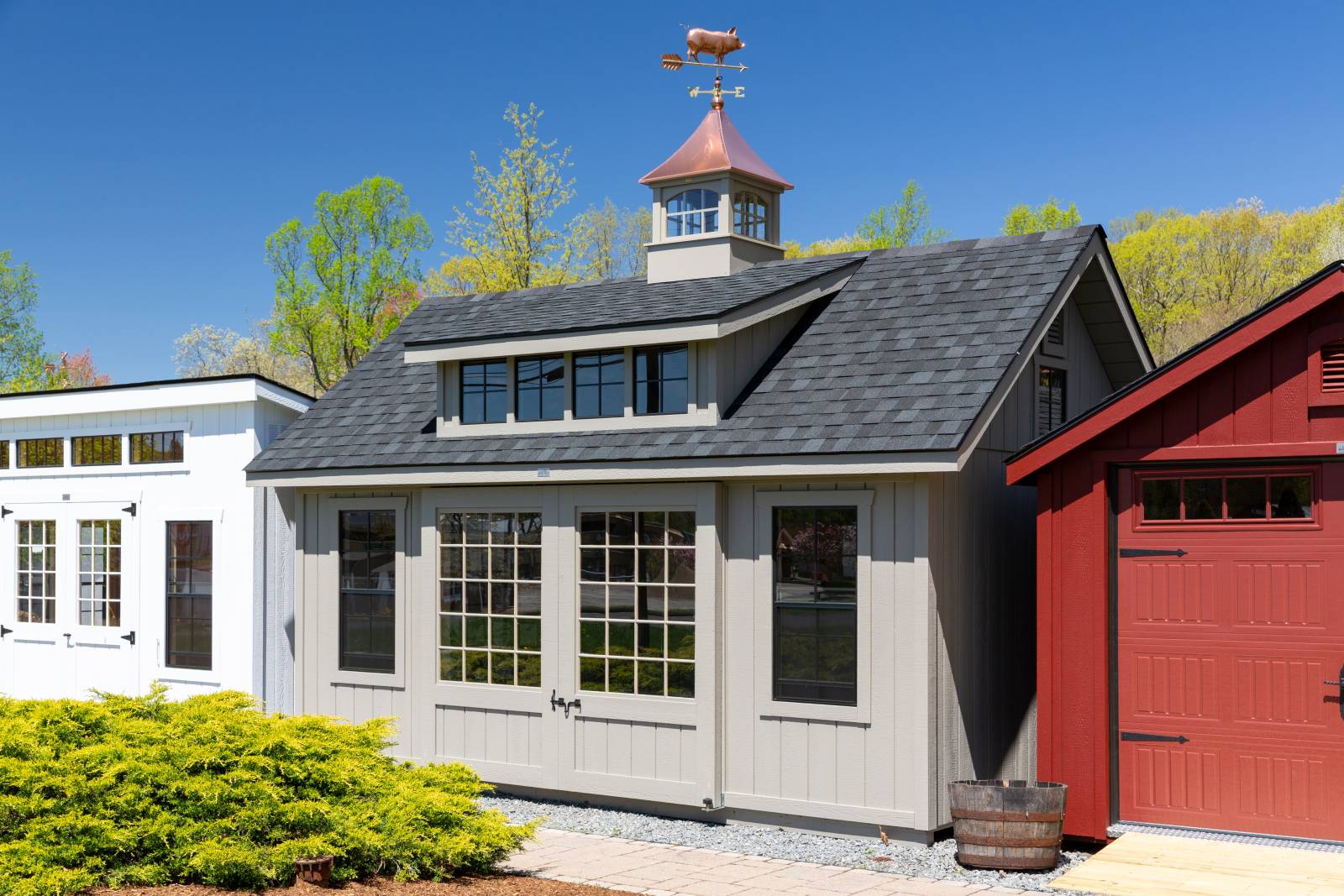 12' x 18' Victorian Carriage House Shown with Options