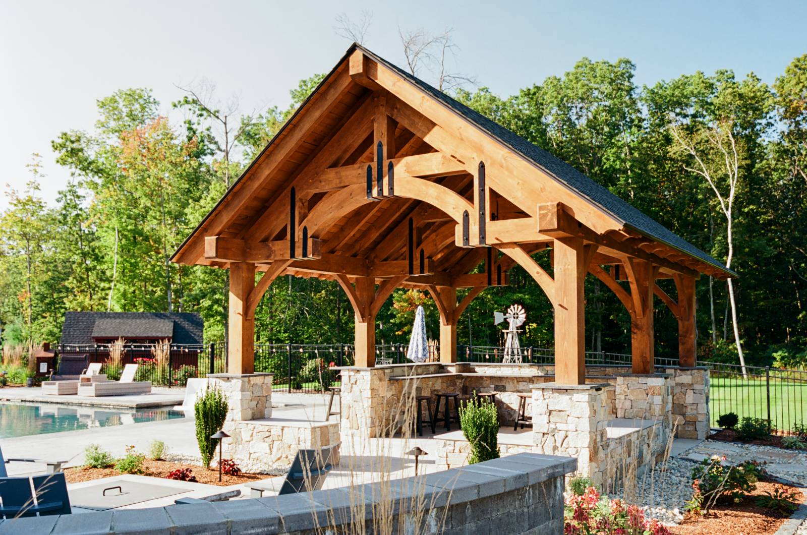 16' x 20' Alpine Pavilion Shown with Options