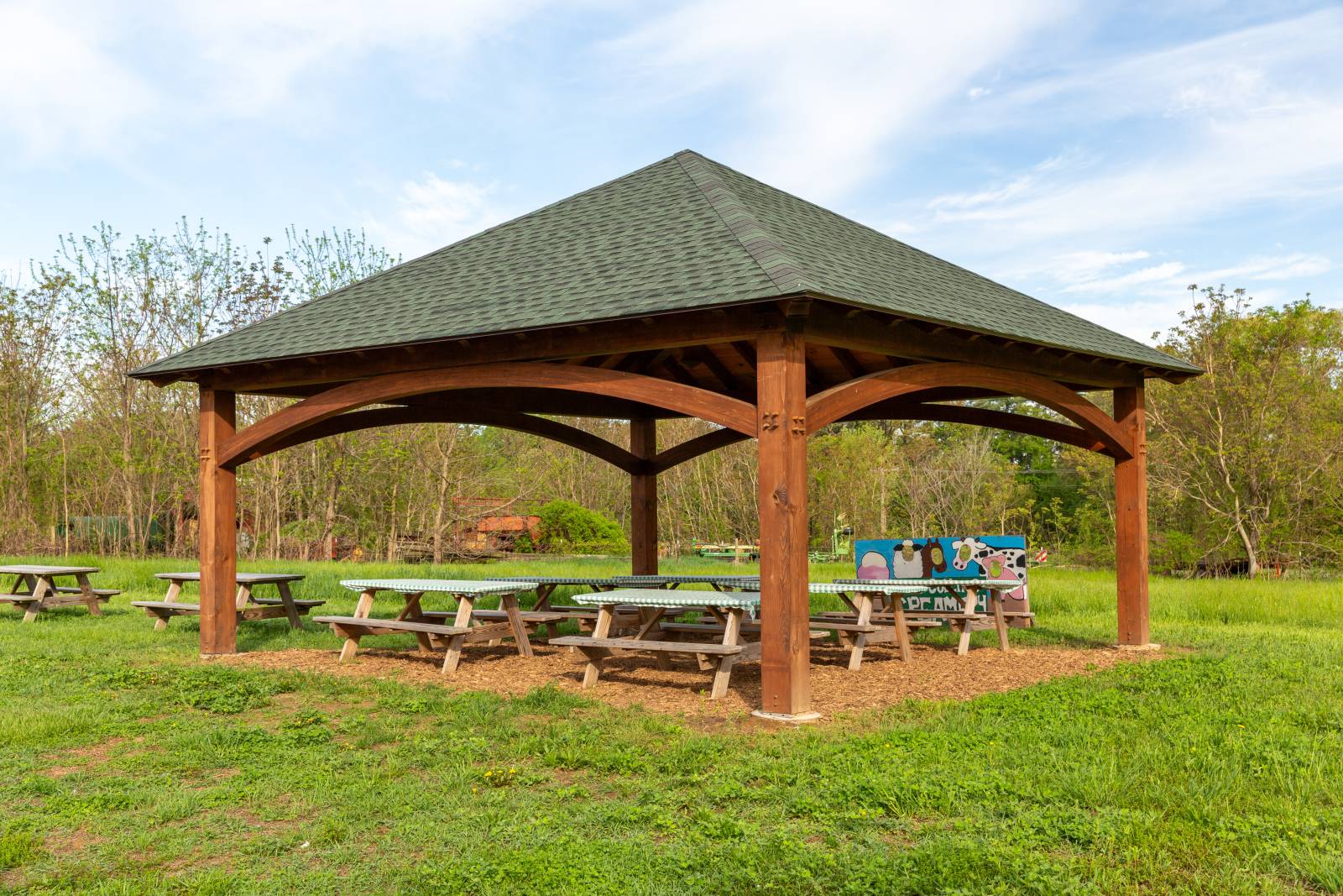 22' x 22' Jackson Pavilion Shown with Options
