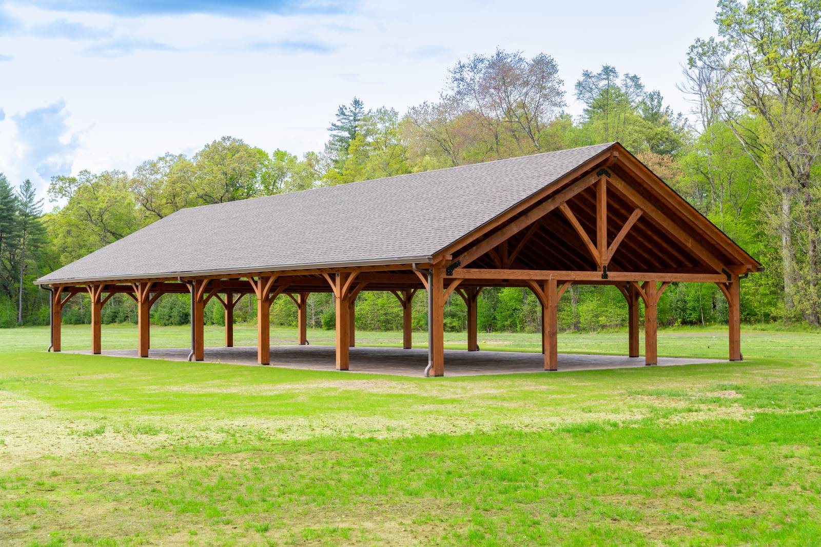 40' x 80' Bitterroot Pavilion Shown with Options