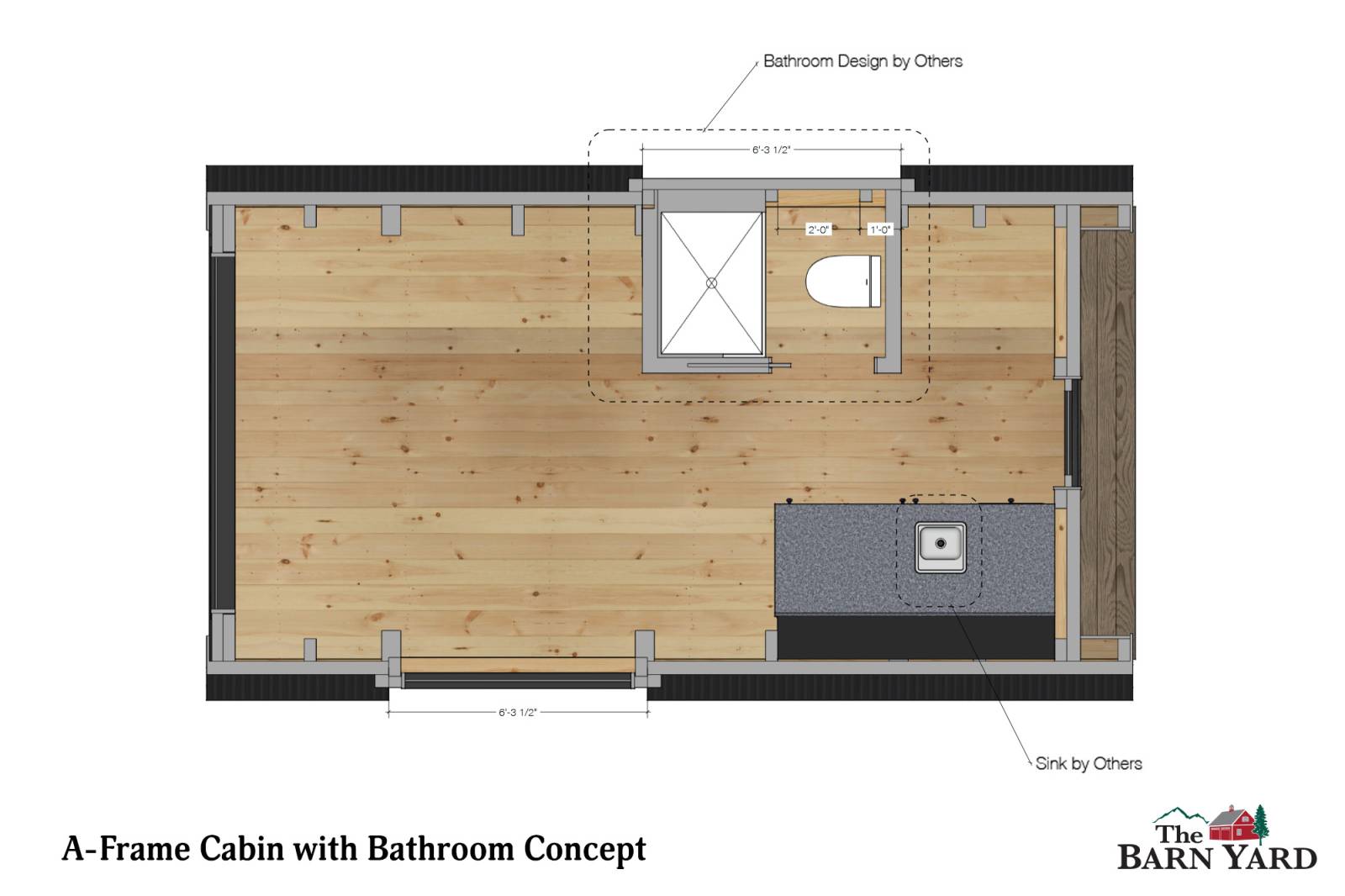 Add a second dormer to create space for a full bathroom.