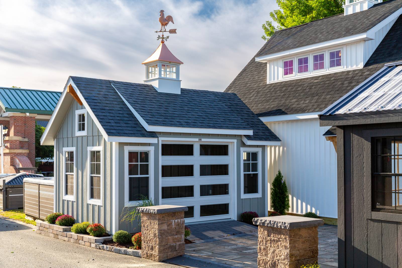 12' x 16' Victorian Carriage House Shown with Options