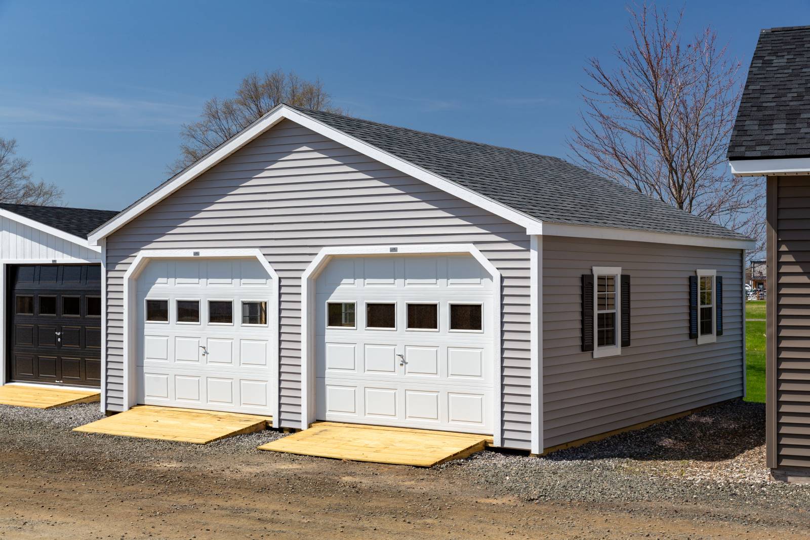 24' x 24' Classic Vintage Garage Shown with Options