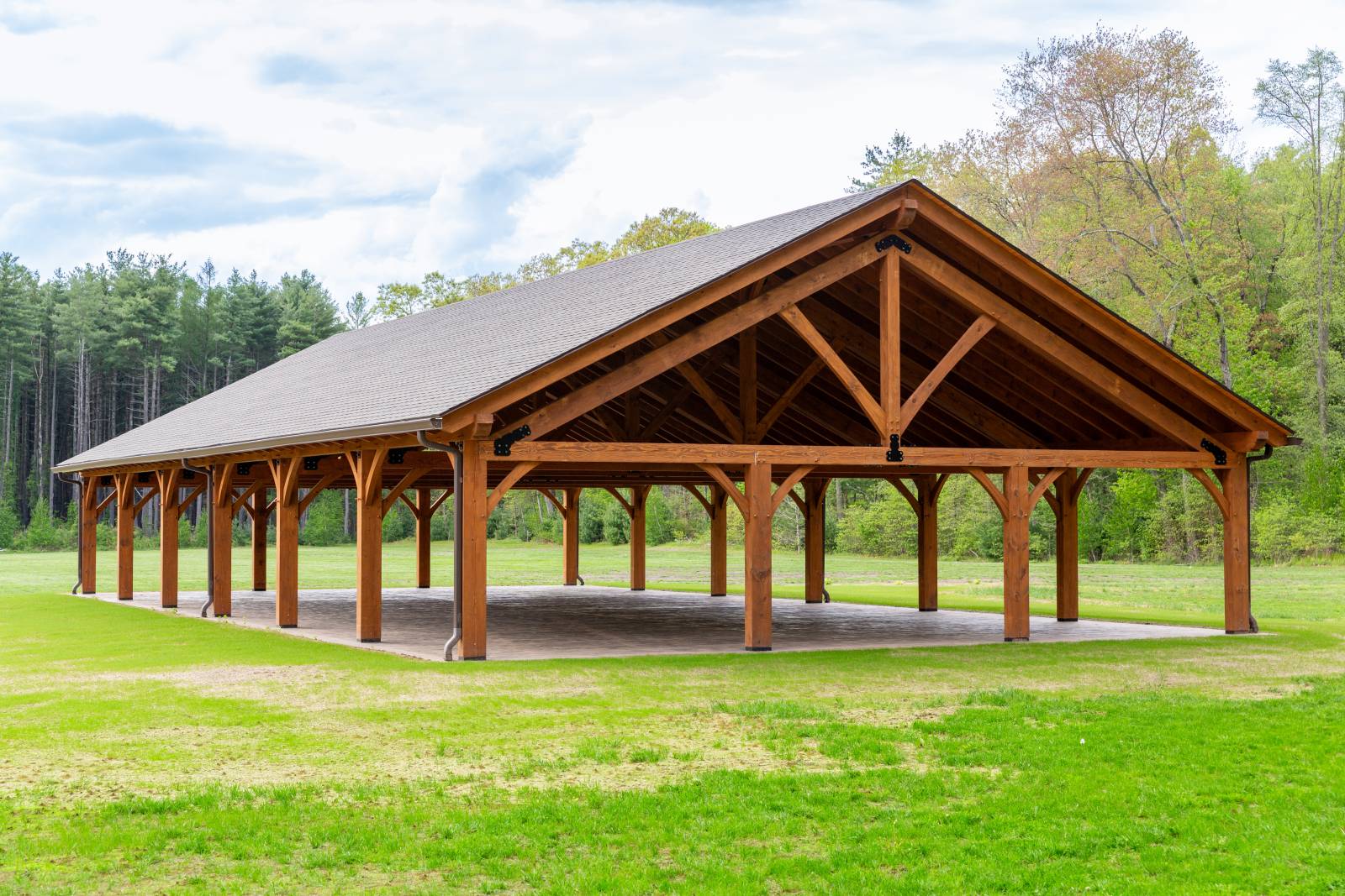 40' x 80' Bitterroot Pavilion Shown with Options