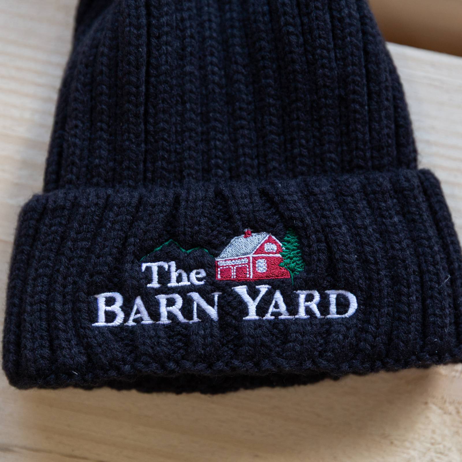 Embroidered Logo on 3" cuff