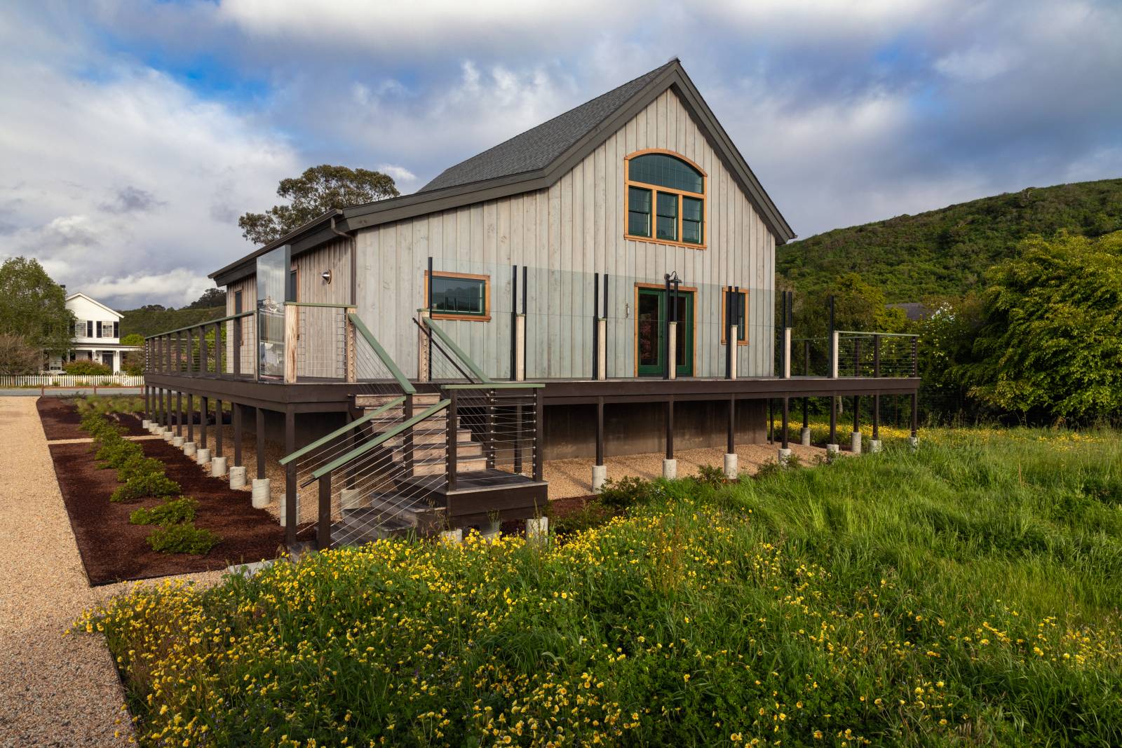Post & Beam Barn Home on the Coast of California
