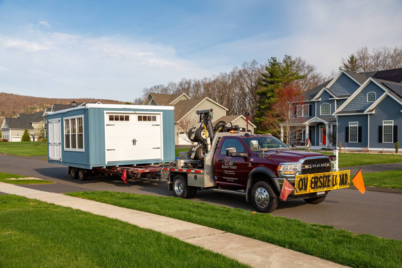 Step 1: Truck & Trailer Delivery