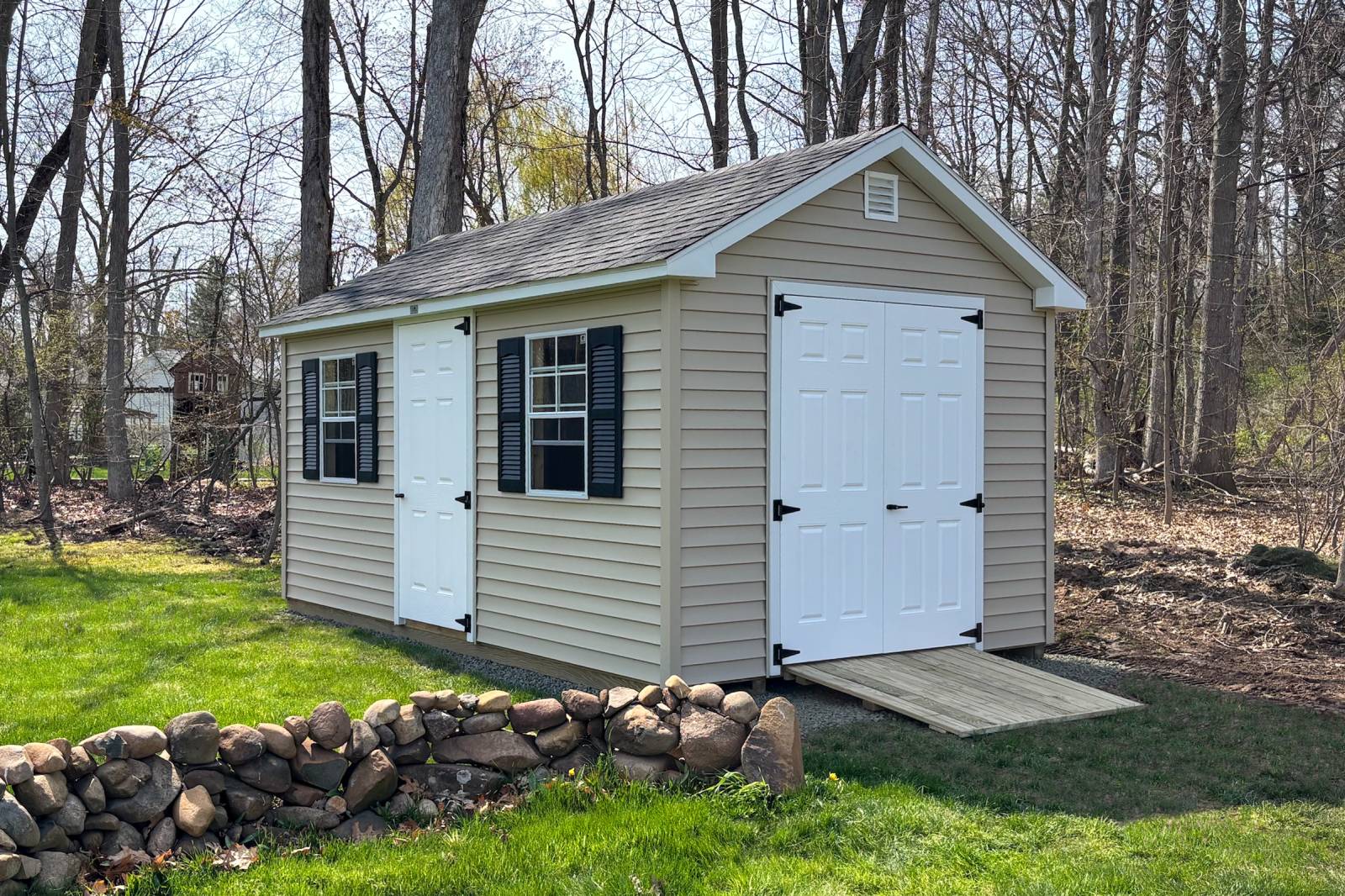 10' x 16' Traditional Cape Shown with Options