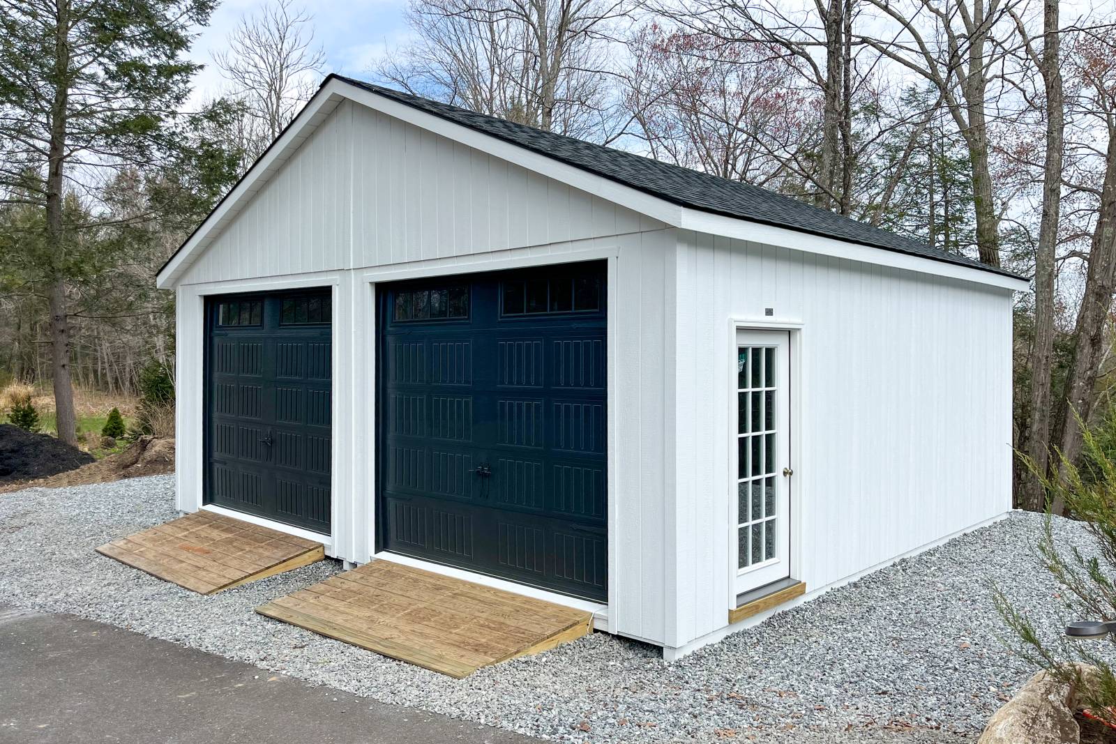 24' x 22' Classic Vintage Garage Shown with Options