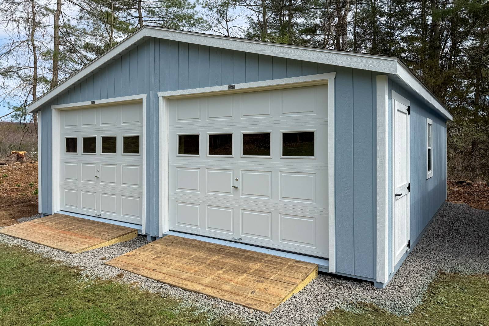 24' x 24' Classic Craftsman Garage Shown with Options