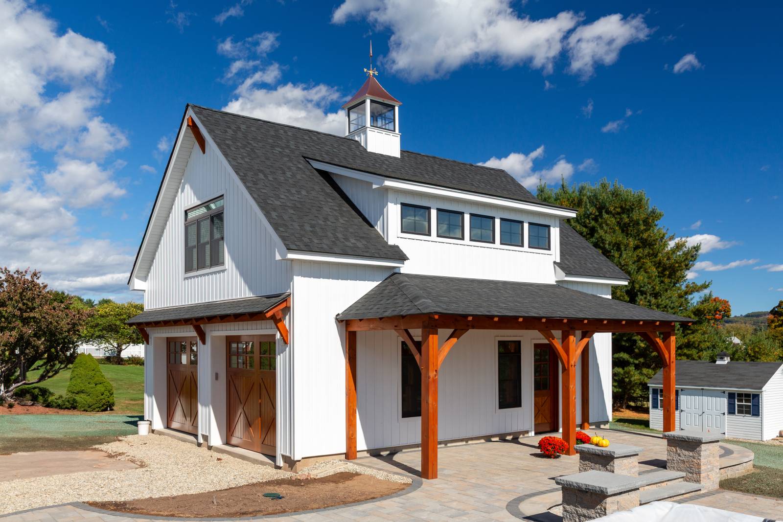 Timber Eyebrows “Dressing Up” Your Timber Frame Barn | The Barn Yard