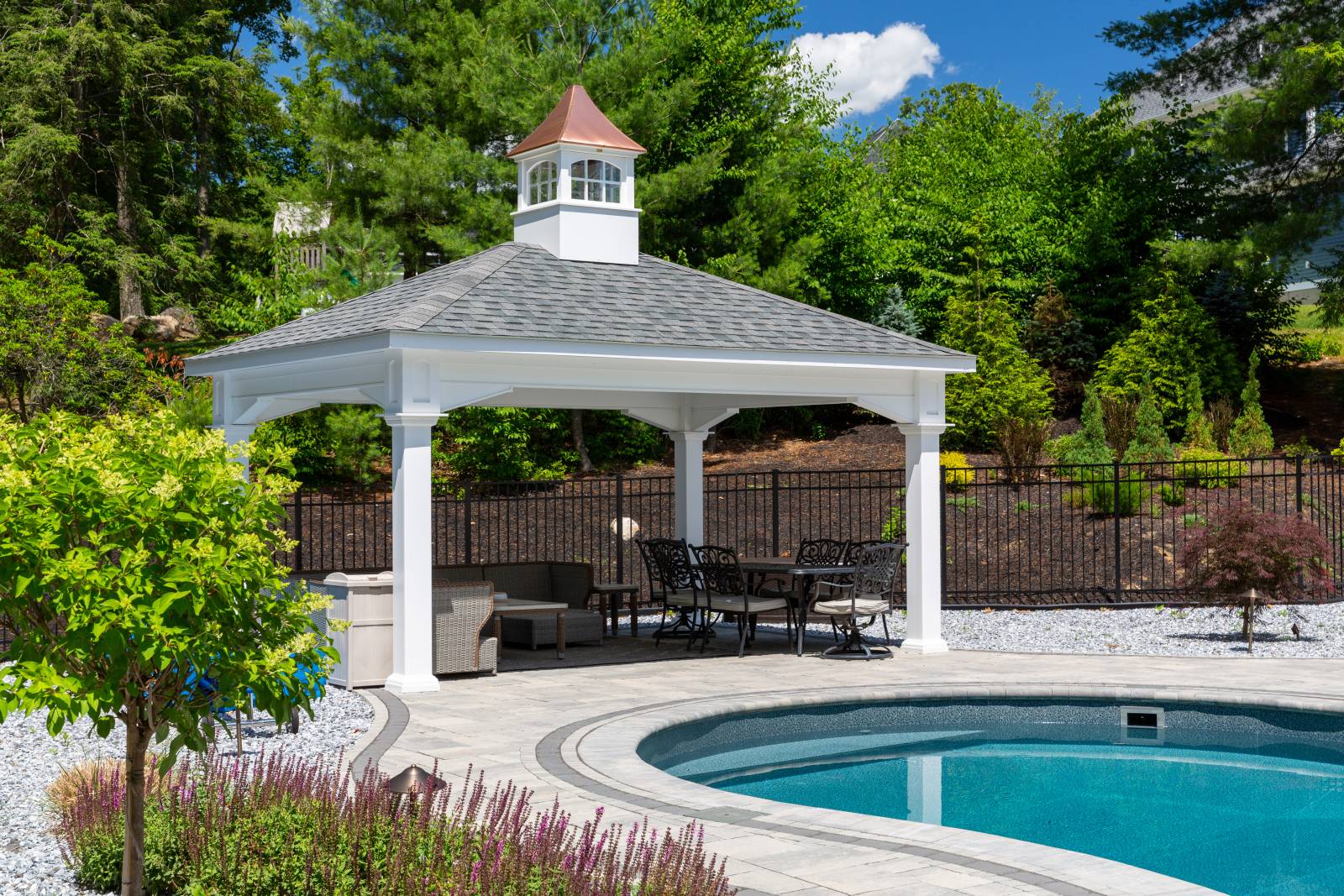 12' x 16' Ridgefield Pavilion Shown with Options