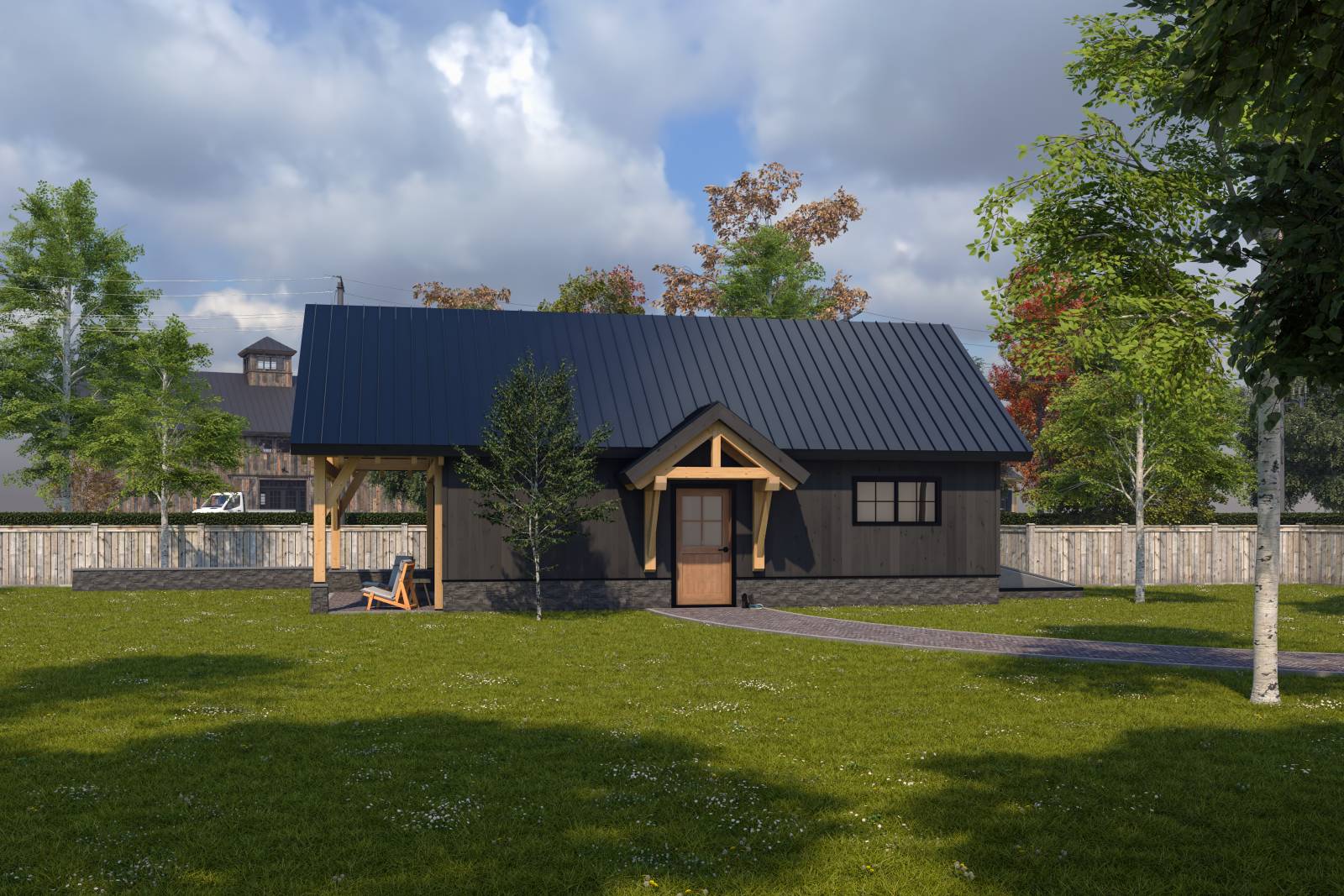 748 sq. ft. Ludlow ADU Shown with Options