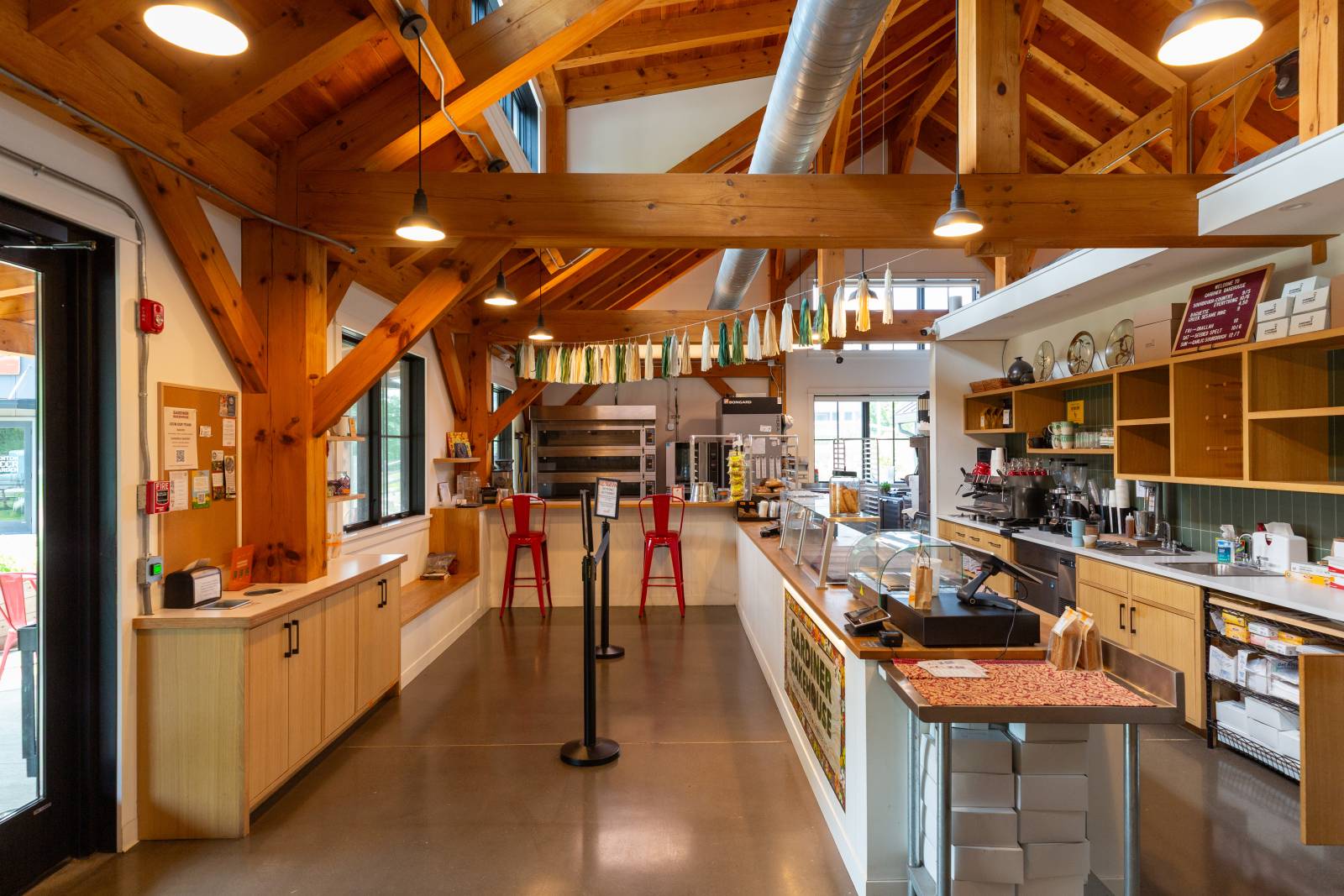 Authentic post & beam construction
