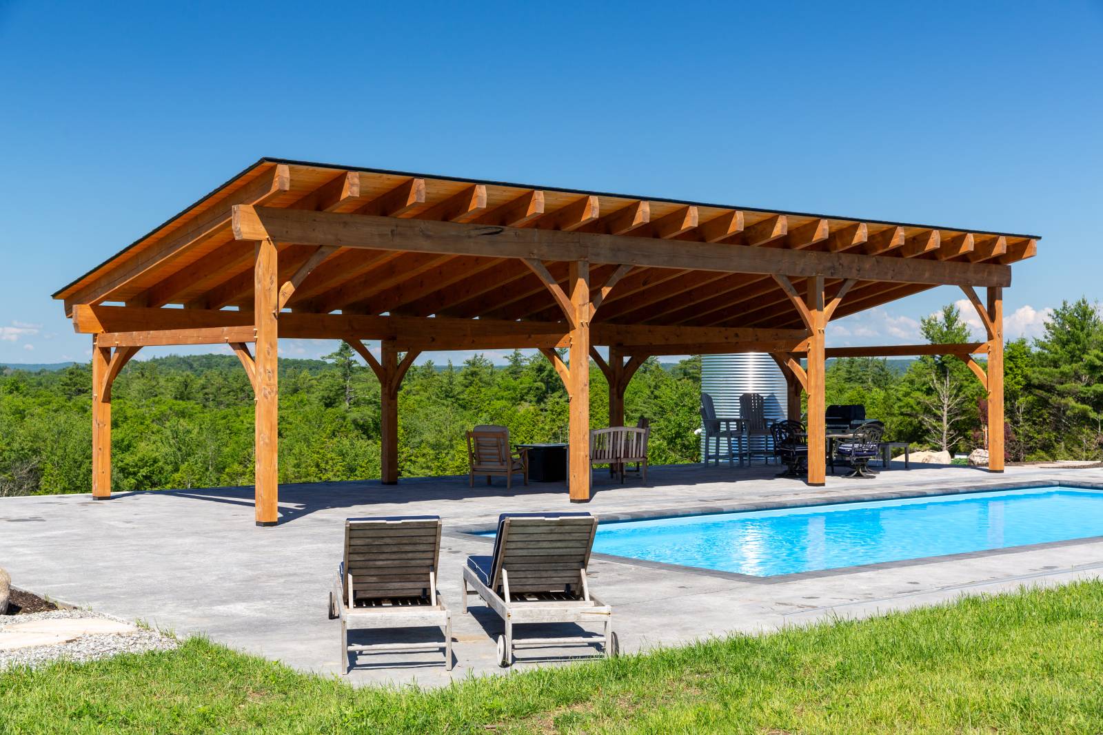16' x 48' Sonoma Pavilion Shown with Options