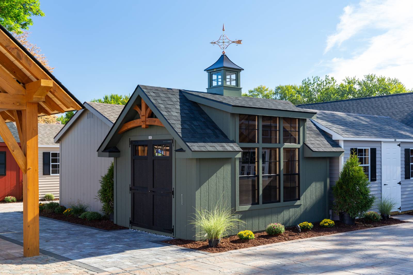 10' x 14' Victorian Cottage Shown with Options