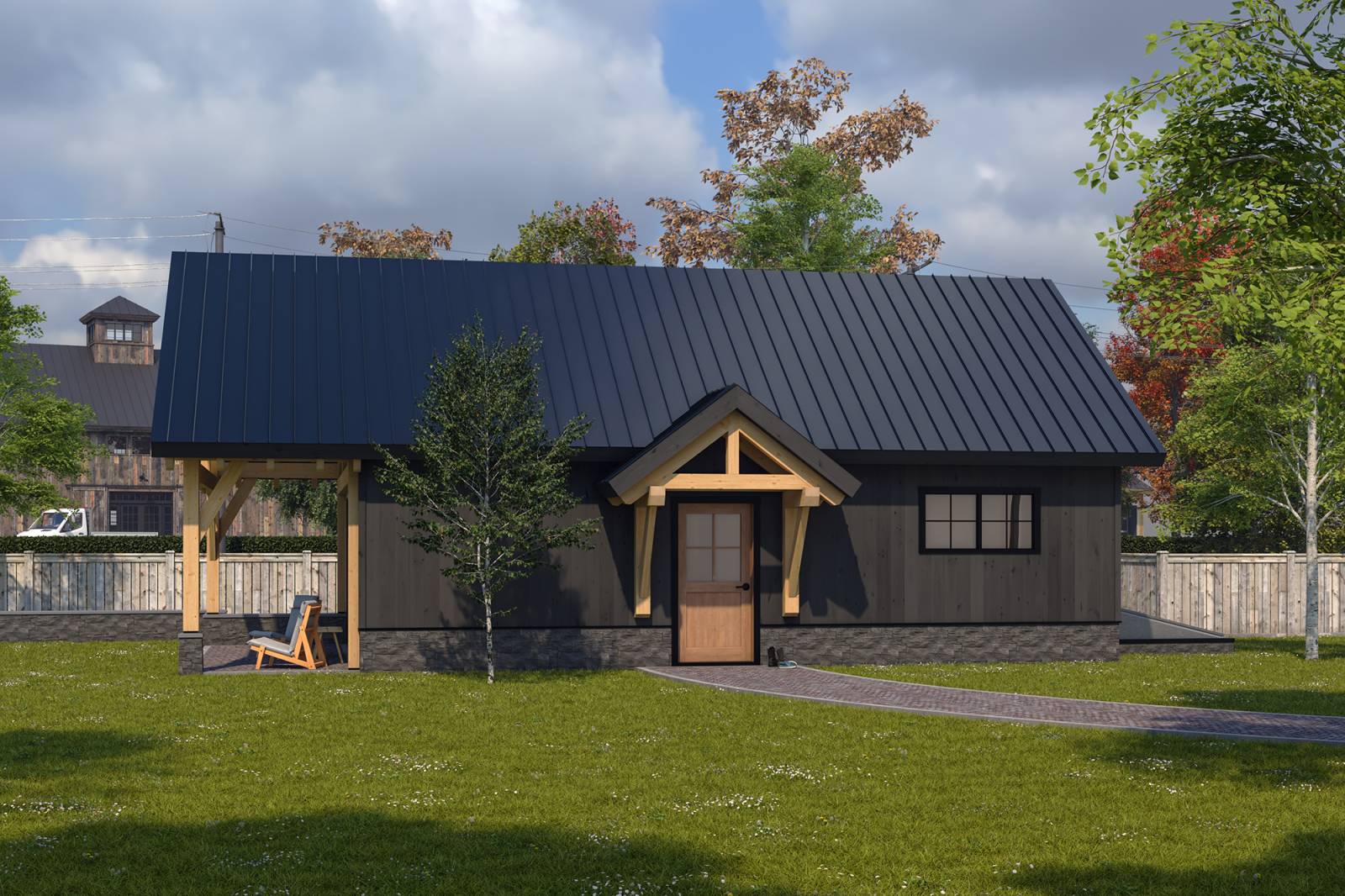 22' x 34' Ludlow ADU Shown with Options