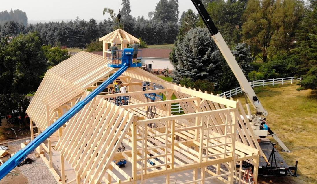 54' x 48' Homestead Gambrel Barn Kit | The Barn Yard
