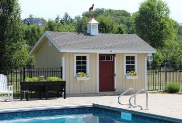 12' x 16' Victorian Quaker Shed, East Lyme, CT