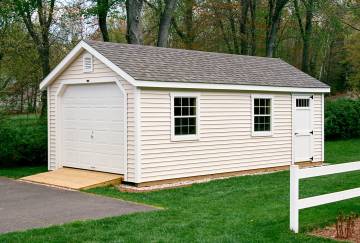 12' x 24' Classic Cape Garage, Ellington, CT