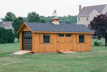 12' x 24' Victorian Cape Garage, Ellington, CT