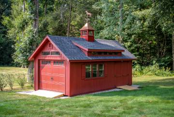 12' x 24' Victorian Carriage House Garage, Ellington, CT