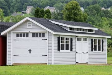 12' x 28' Victorian Cape Garage