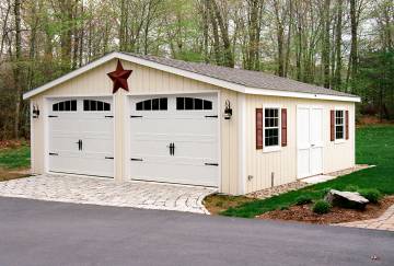 24' x 24' Classic Craftsman Garage, Tolland, CT