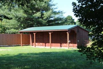 12' x 30' Rancher Horse Barn, Ellington, CT