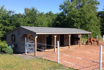 12' x 40' Rancher Horse Barn