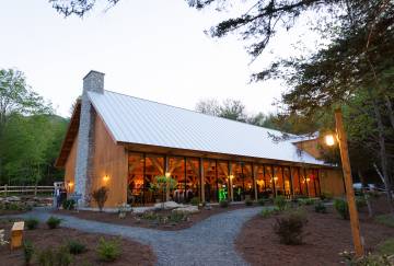 40' x 100' Timber Frame Wedding Pavilion, Waitsfield, VT