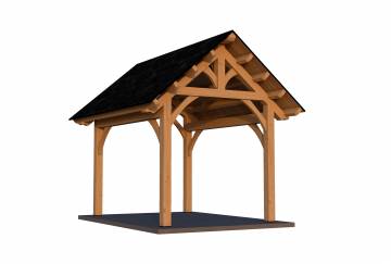 10' x 14' Bridger Timber Frame Pavilion Kit