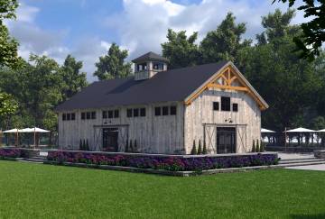 36' x 72' Heritage Event Barn Kit