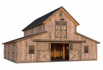 40' x 36' Hoback Monitor Barn Kit