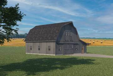 42' x 36' Westland Gambrel Barn Kit