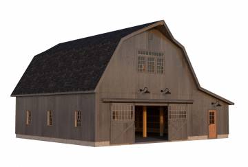 42' x 36' Westland Gambrel Barn Kit