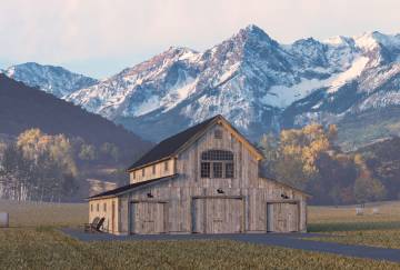 44' x 48' Riverton Monitor Barn Kit