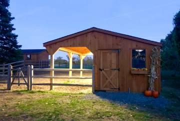 10' x 20' Rancher Horse Barn, South Windsor, CT