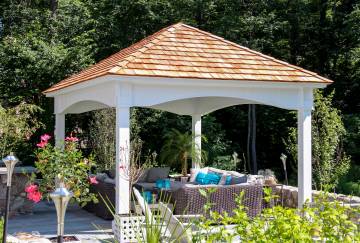 10' x 18' Custom Pavilion, New Canaan, CT