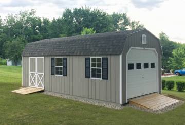 12' x 24' Traditional Dutch Garage, Suffield, CT