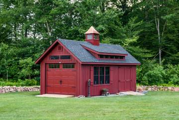 12' x 24' Victorian Carriage House Garage, East Longmeadow, MA