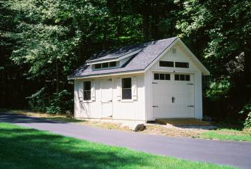 12' x 20' Victorian Carriage House Garage, Northbridge, MA