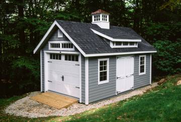 12' x 20' Victorian Carriage House Garage, Redding, CT