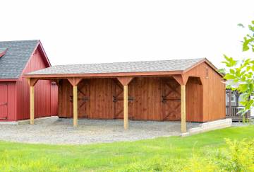 12' x 30' Rancher Horse Barn, Ellington, CT