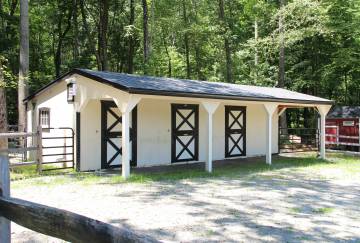 12' x 36' Rancher Horse Barn, Bedford, NY