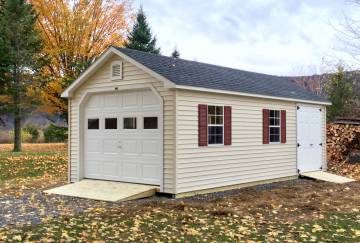 12' x 24' Traditional Cape Garage, Amenia, NY