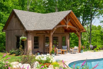 14' x 24' Grand Victorian Cape Pool House, Salem, CT